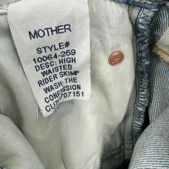 MOTHER High Waisted Rider Skimp The confession size 26 B353 - Picture 5 of 8
